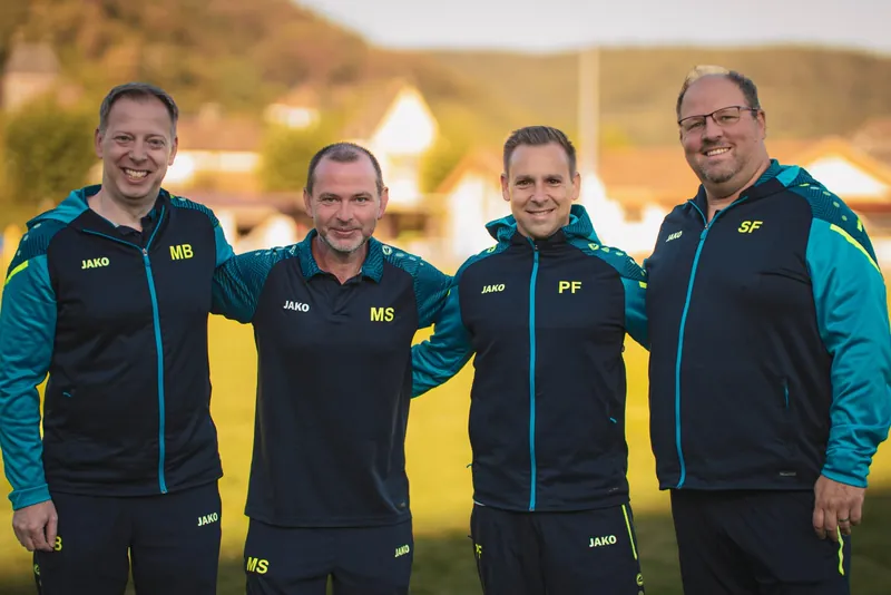 Das Trainerteam der E2-Jugend